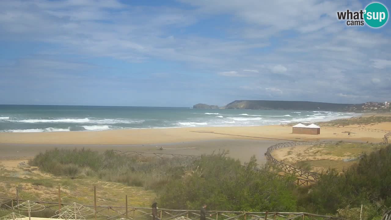 Webcam Torre dei Corsari – Live Beach View from Punta Usai