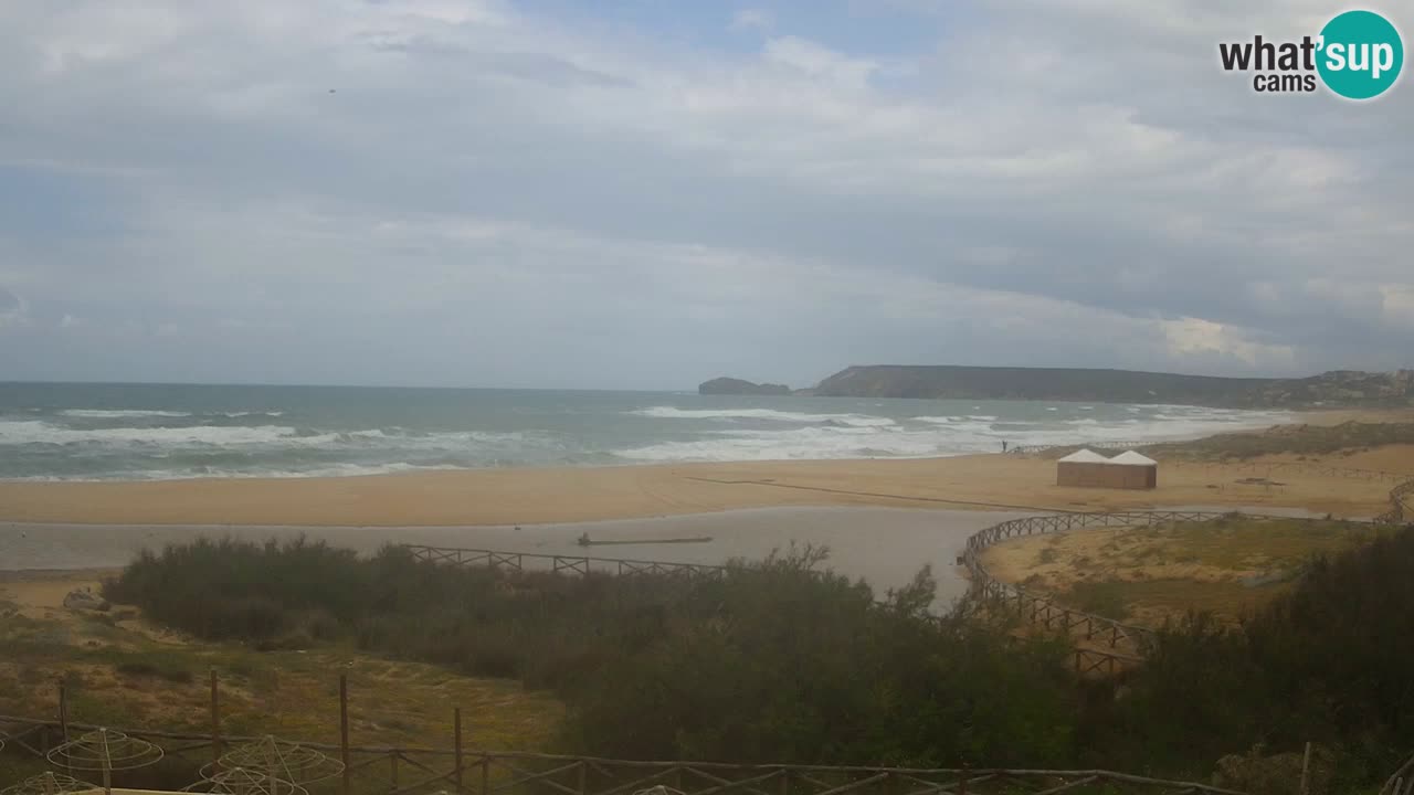 Webcam Torre dei Corsari – Liveblick auf den Strand von Punta Usai