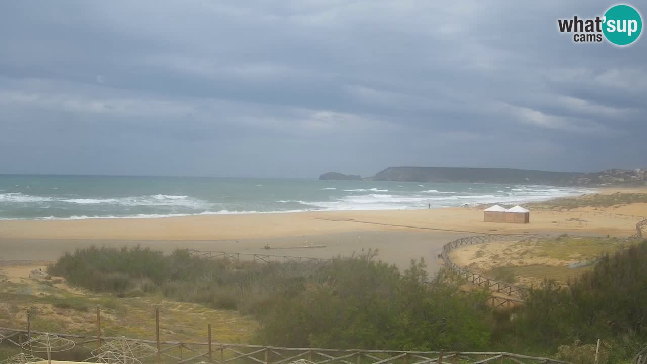 Webcam Torre dei Corsari – Liveblick auf den Strand von Punta Usai
