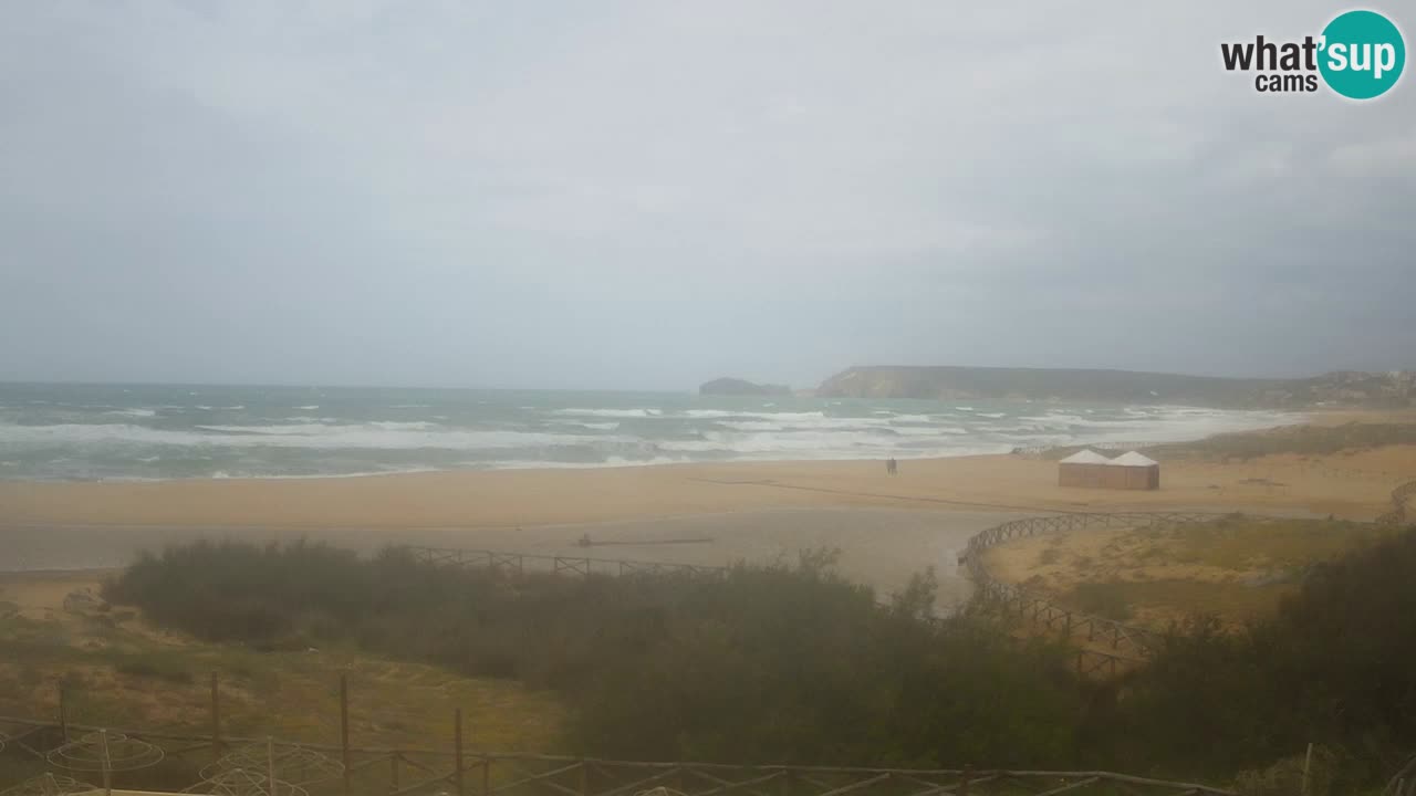 Webcam Torre dei Corsari – Live Beach View from Punta Usai