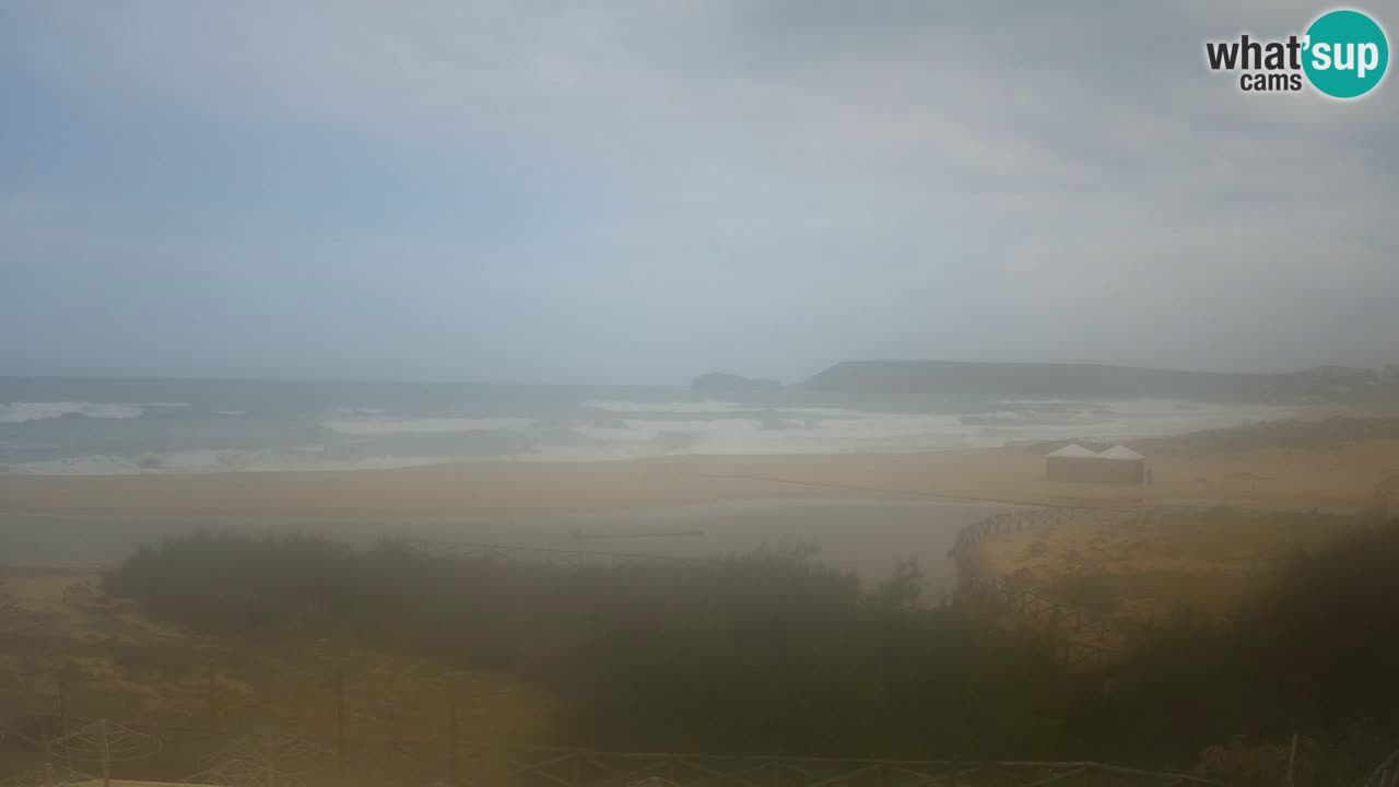 Webcam Torre dei Corsari – Live Beach View from Punta Usai