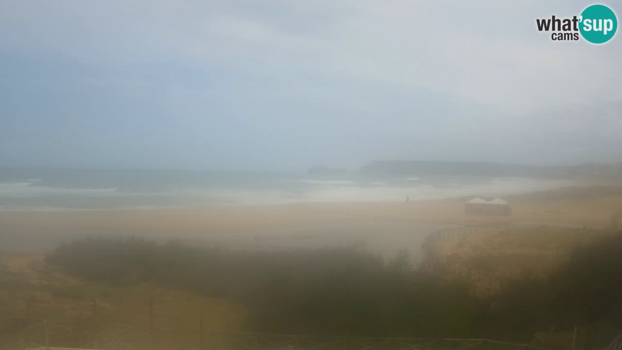 Webcam Torre dei Corsari – Live Beach View from Punta Usai