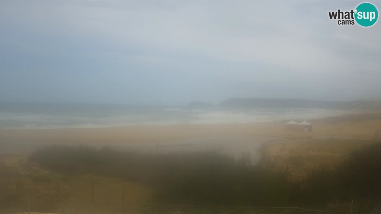 Webcam Torre dei Corsari – Live Beach View from Punta Usai