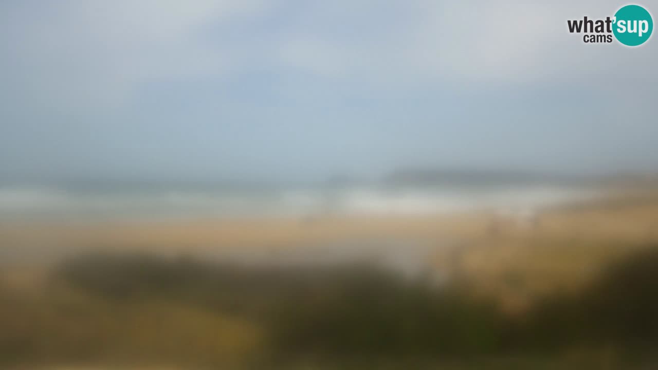 Webcam Torre dei Corsari – Vista live sulla spiaggia da Punta Usai