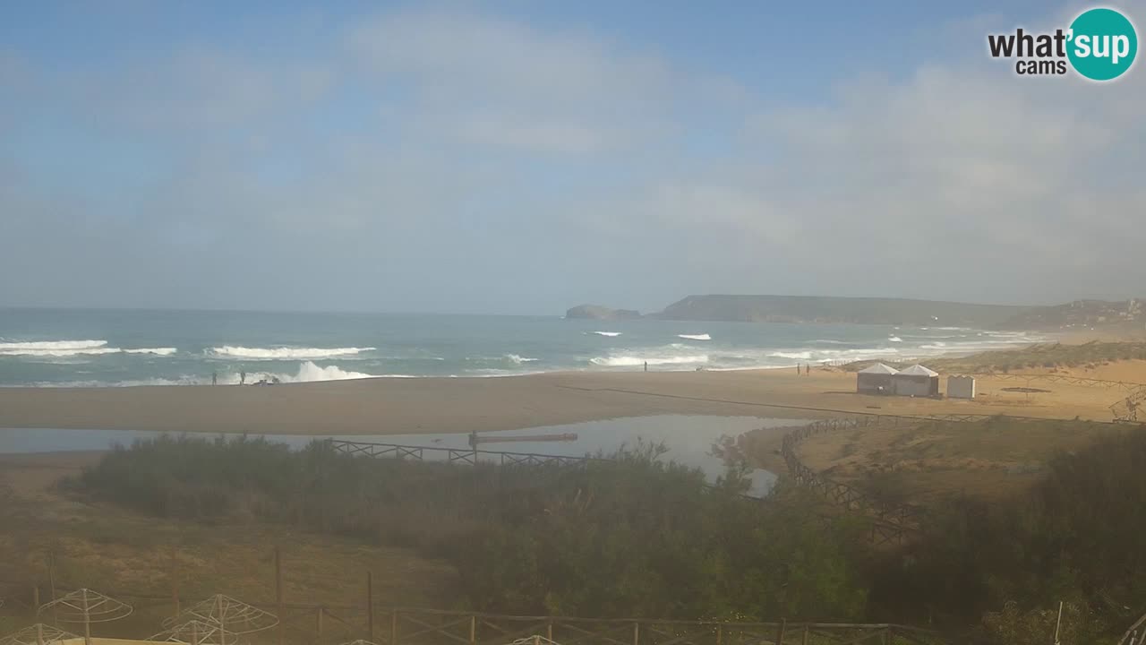 Webcam Torre dei Corsari – Liveblick auf den Strand von Punta Usai