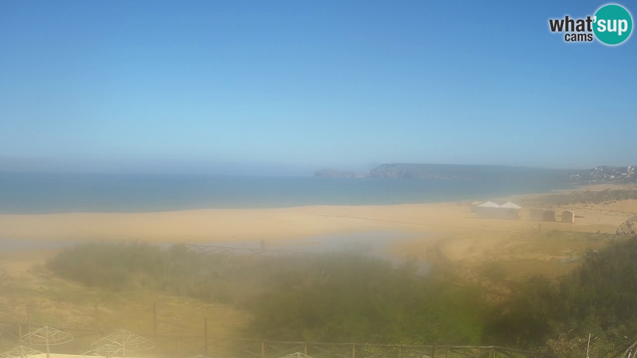 Webcam Torre dei Corsari – Live Beach View from Punta Usai