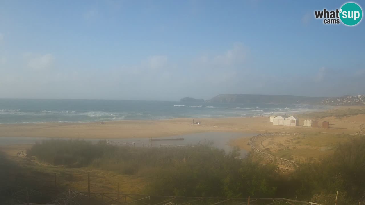 Webcam Torre dei Corsari – Live Beach View from Punta Usai