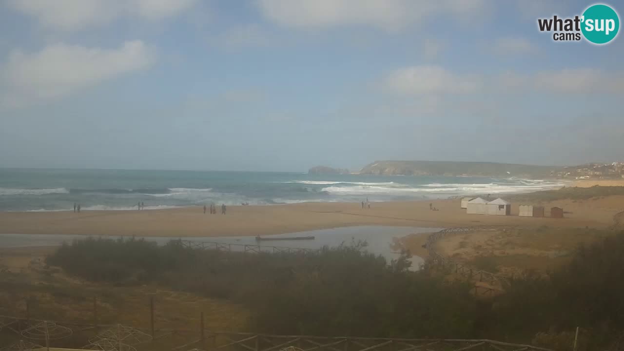 Webcam Torre dei Corsari – Vista live sulla spiaggia da Punta Usai