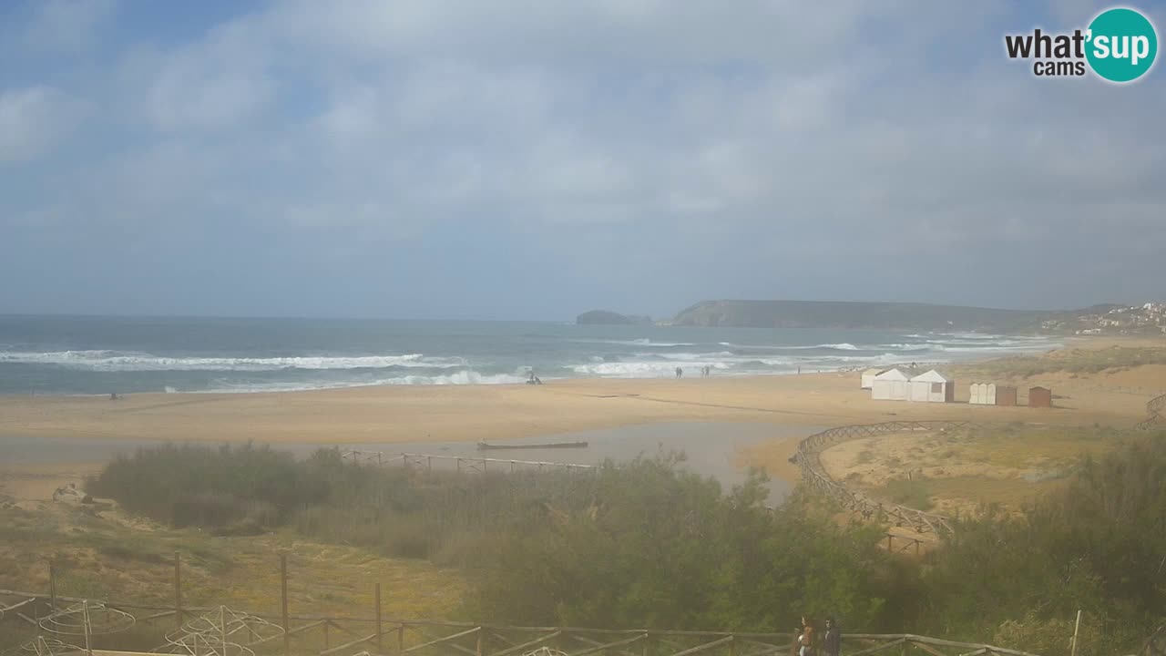 Webcam Torre dei Corsari – Liveblick auf den Strand von Punta Usai