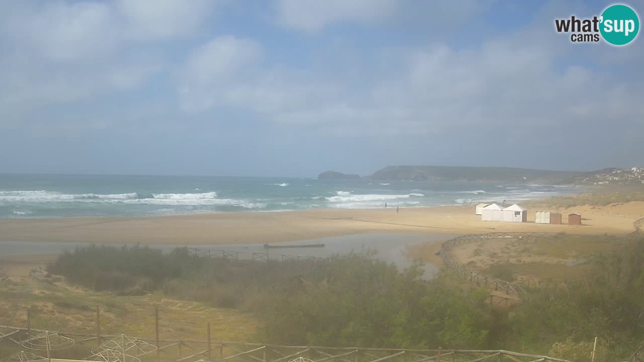 Webcam Torre dei Corsari – Vue en direct sur la plage depuis Punta Usai