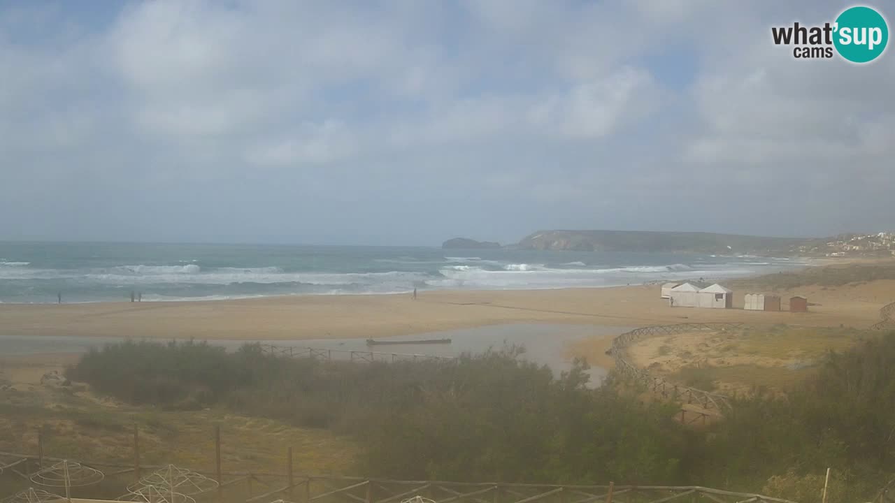 Webcam Torre dei Corsari – Vista live sulla spiaggia da Punta Usai