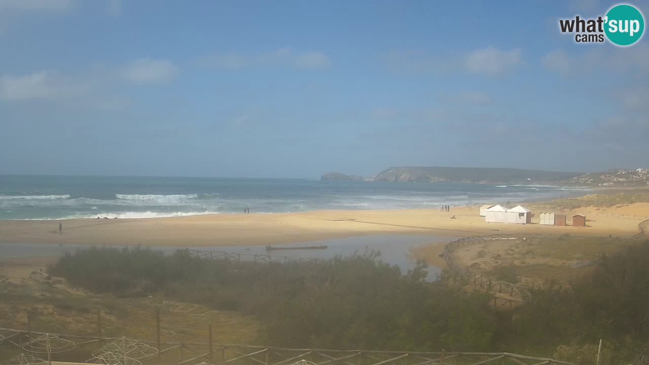 Webcam Torre dei Corsari – Liveblick auf den Strand von Punta Usai