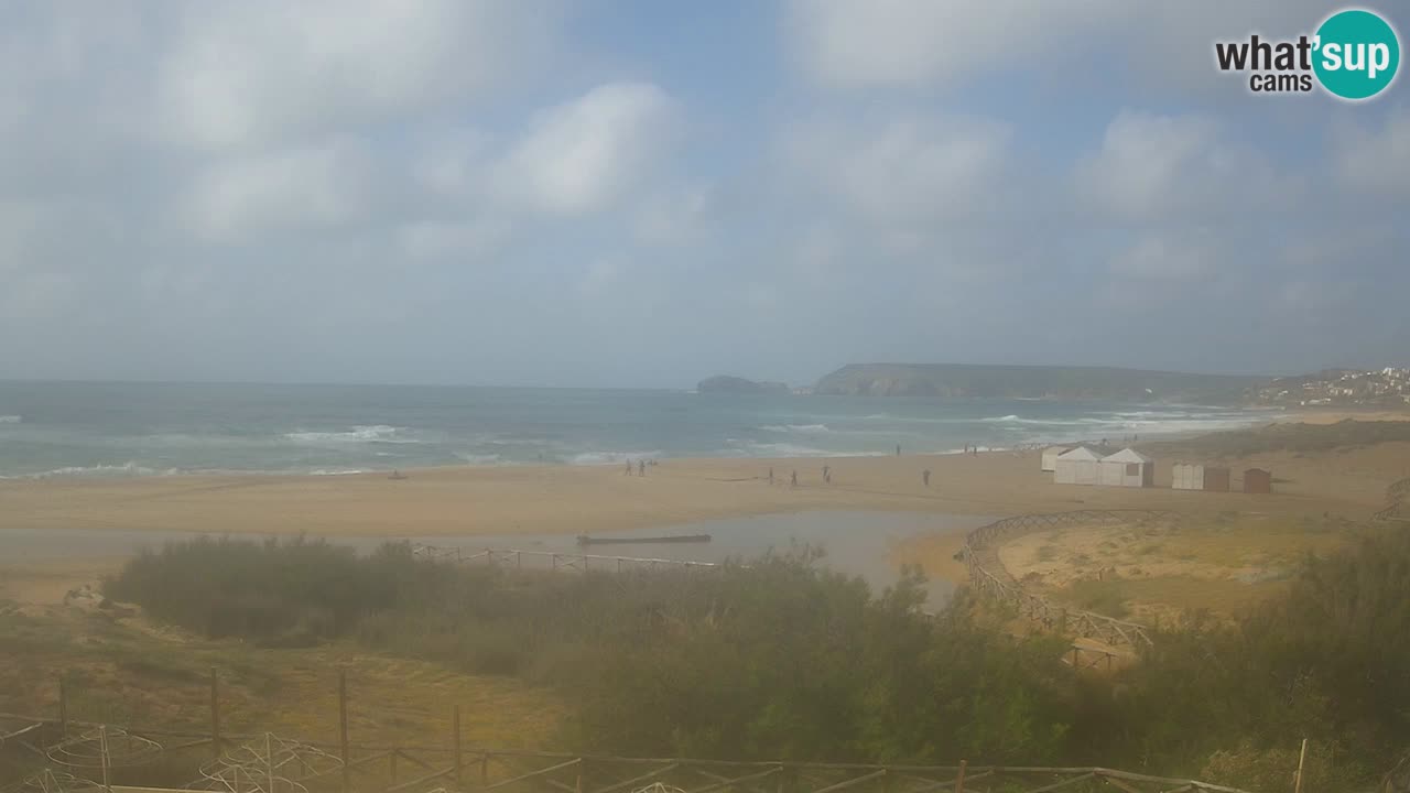 Webcam Torre dei Corsari – Live Beach View from Punta Usai
