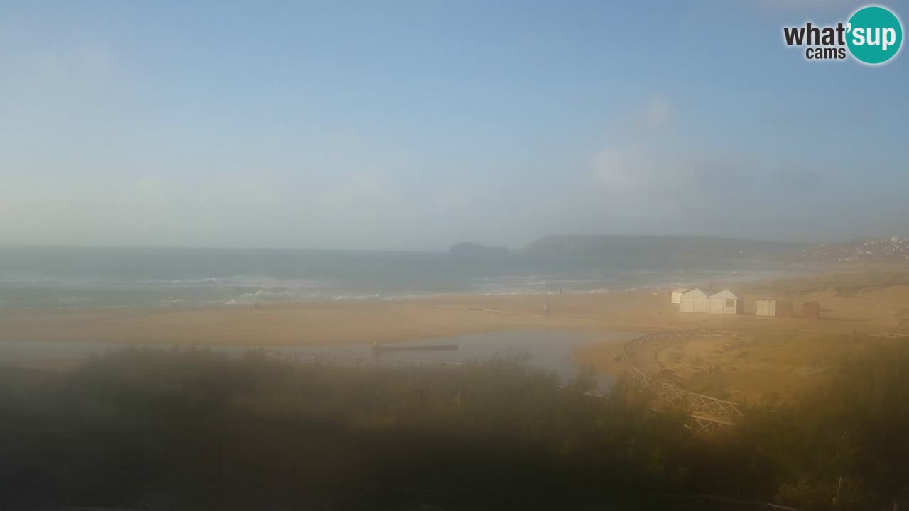 Webcam Torre dei Corsari – Live Beach View from Punta Usai