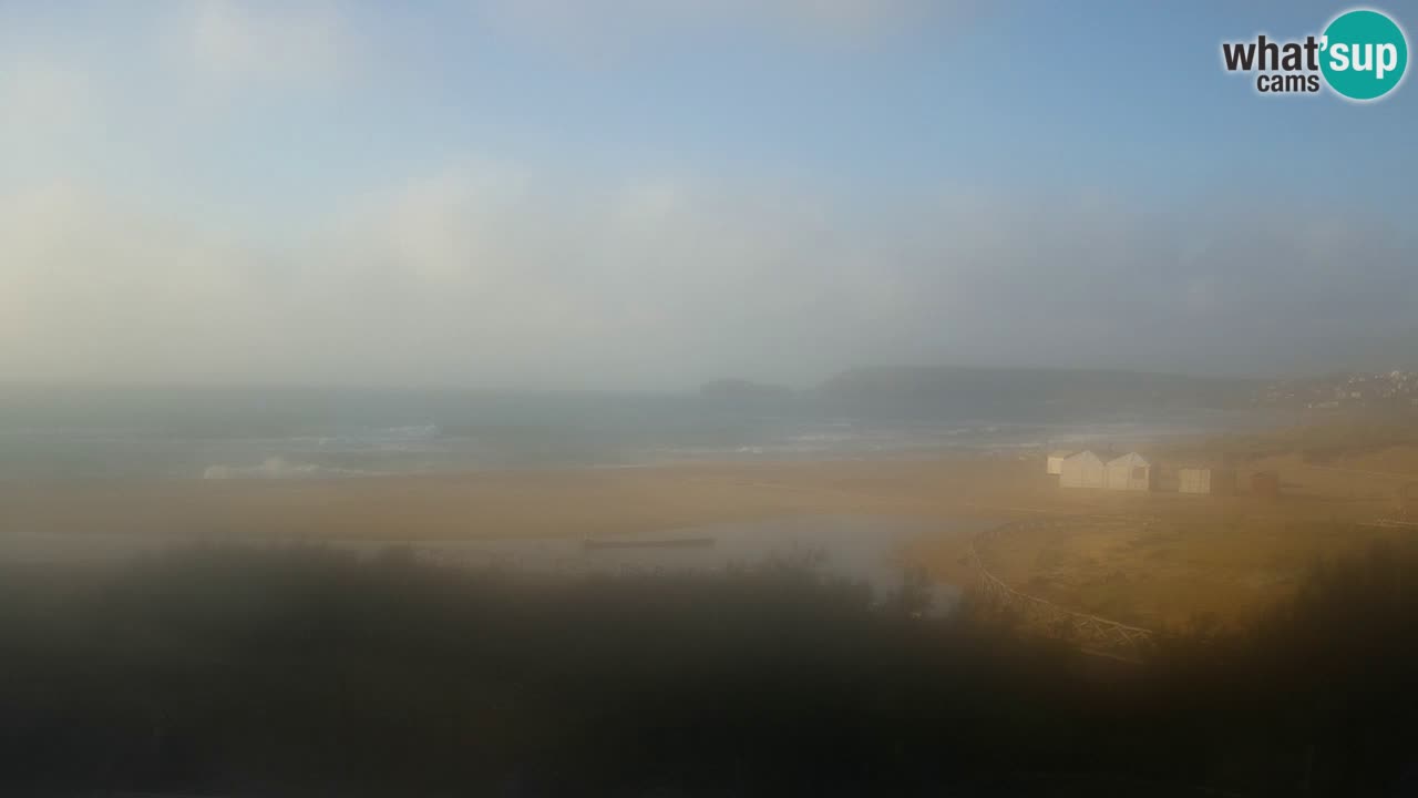 Webcam Torre dei Corsari – Vue en direct sur la plage depuis Punta Usai