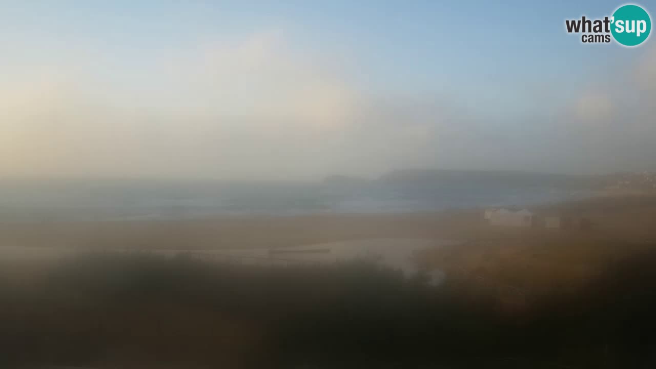 Webcam Torre dei Corsari – Vista live sulla spiaggia da Punta Usai