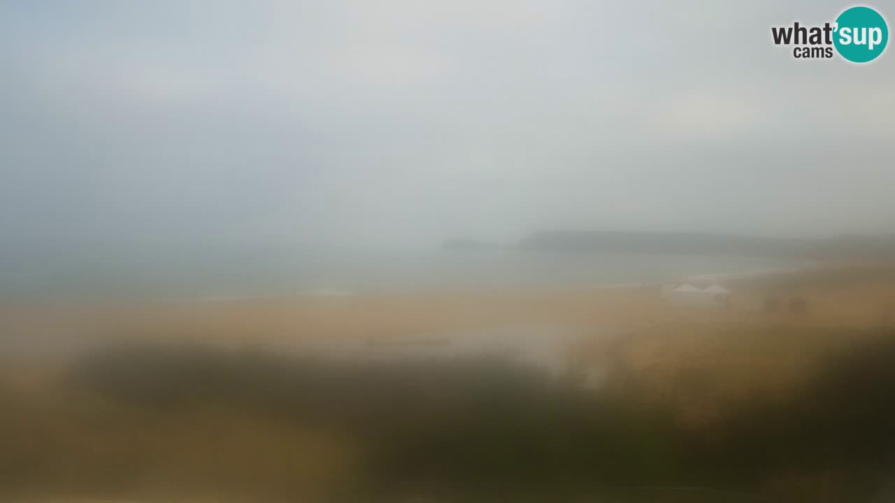 Cámara web Torre dei Corsari – Vista en directo de la playa desde Punta Usai