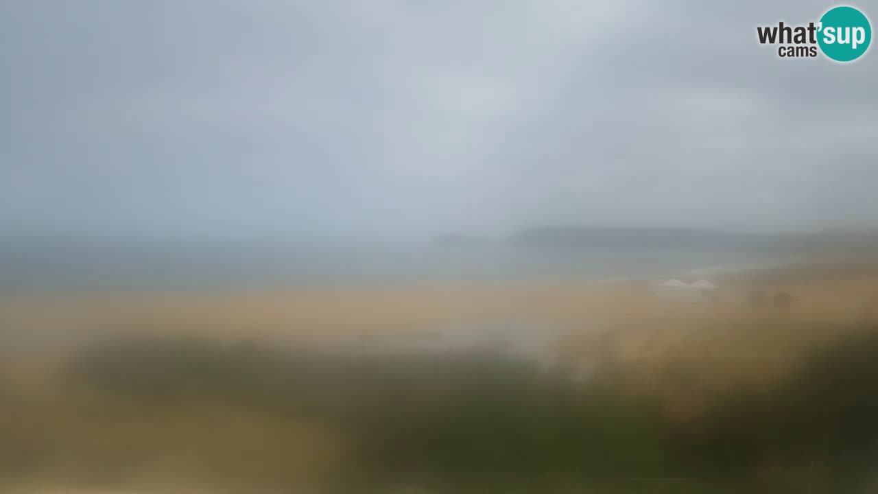 Webcam Torre dei Corsari – Vista live sulla spiaggia da Punta Usai