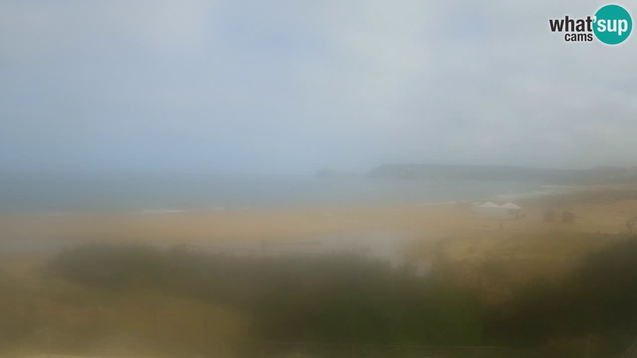 Webcam Torre dei Corsari – Liveblick auf den Strand von Punta Usai