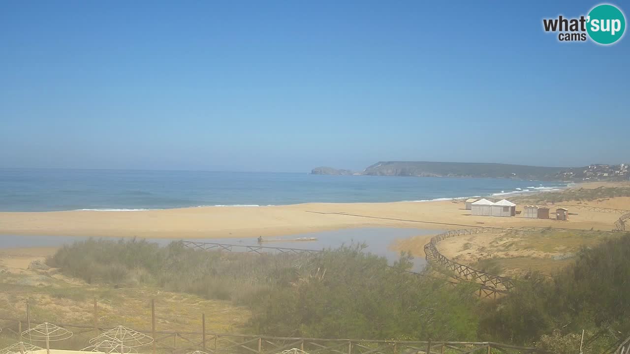Webcam Torre dei Corsari – Live Beach View from Punta Usai