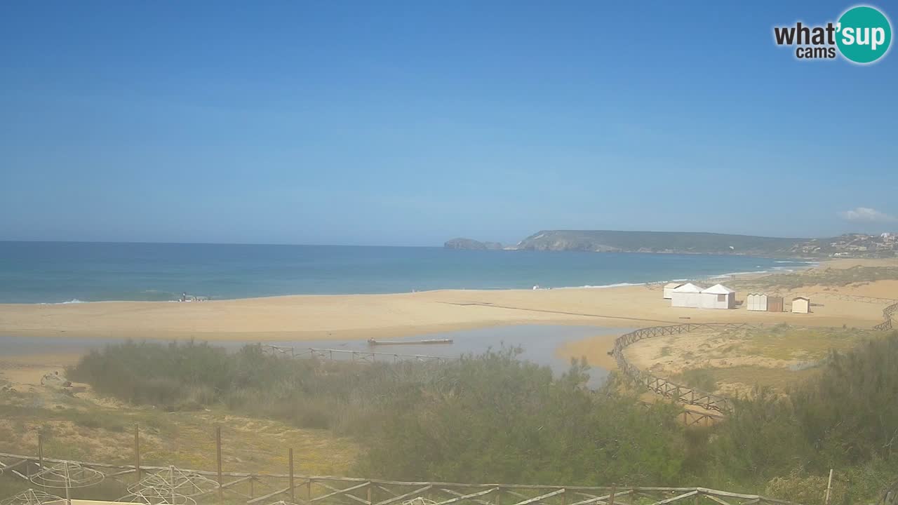 Webcam Torre dei Corsari – Live Beach View from Punta Usai