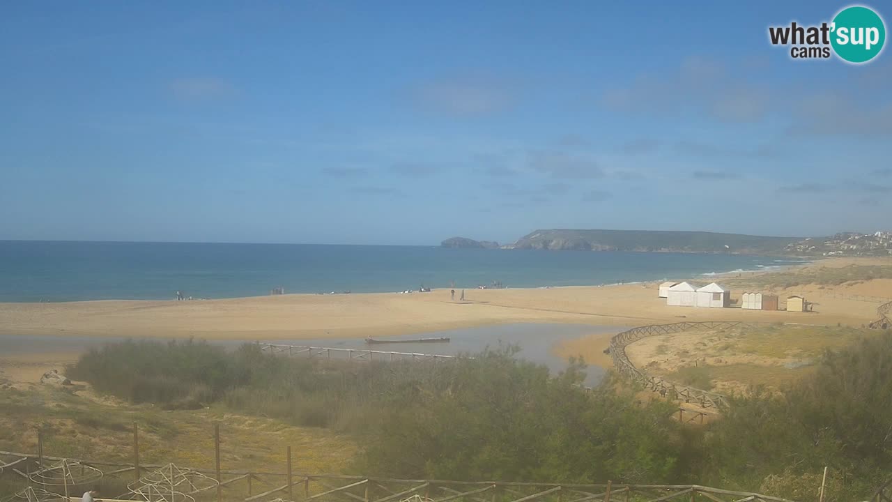 Cámara web Torre dei Corsari – Vista en directo de la playa desde Punta Usai