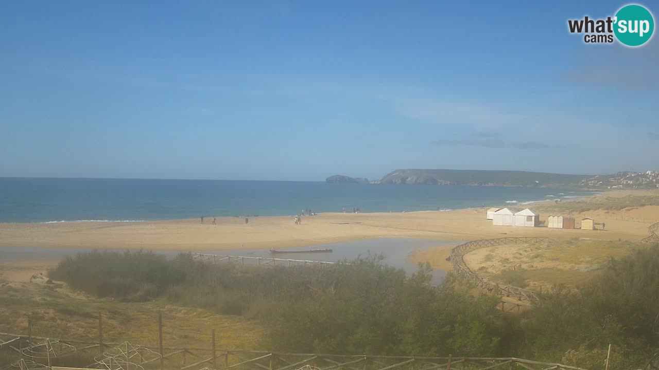 Webcam Torre dei Corsari – Live Beach View from Punta Usai