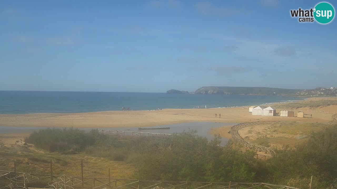 Webcam Torre dei Corsari – Live Beach View from Punta Usai