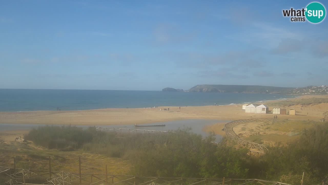 Webcam Torre dei Corsari – Liveblick auf den Strand von Punta Usai
