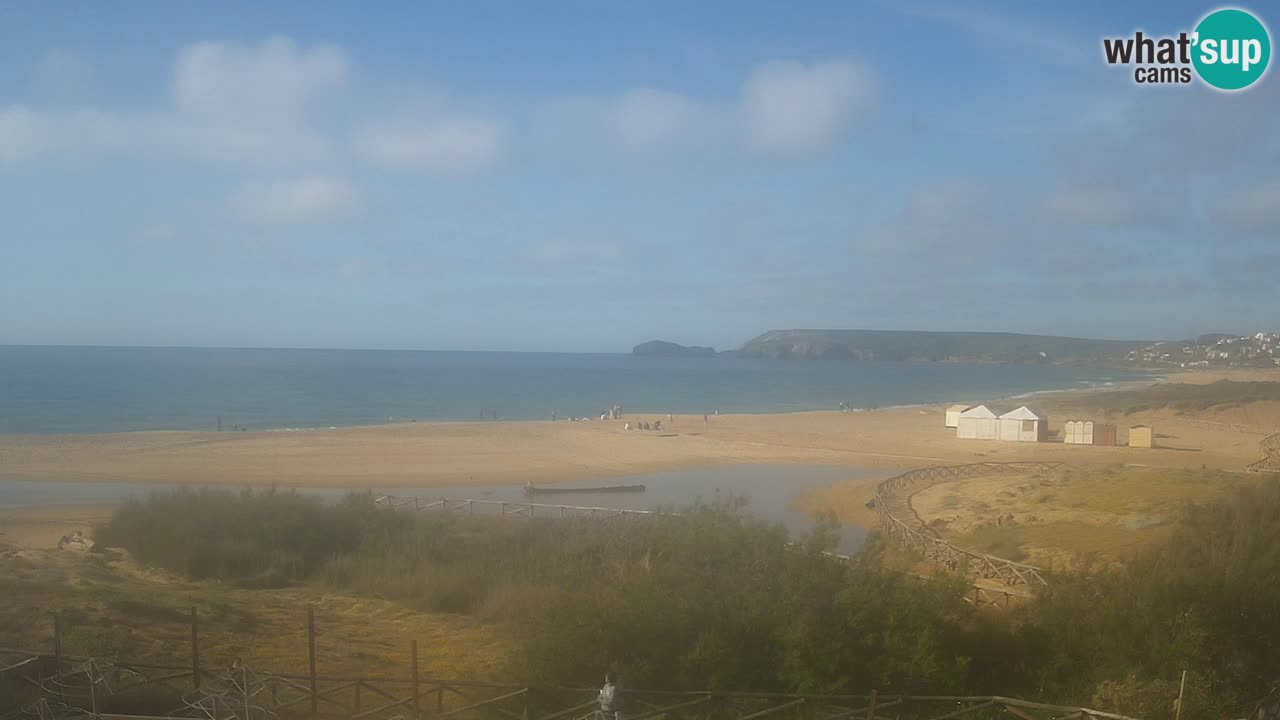 Webcam Torre dei Corsari – Live Beach View from Punta Usai