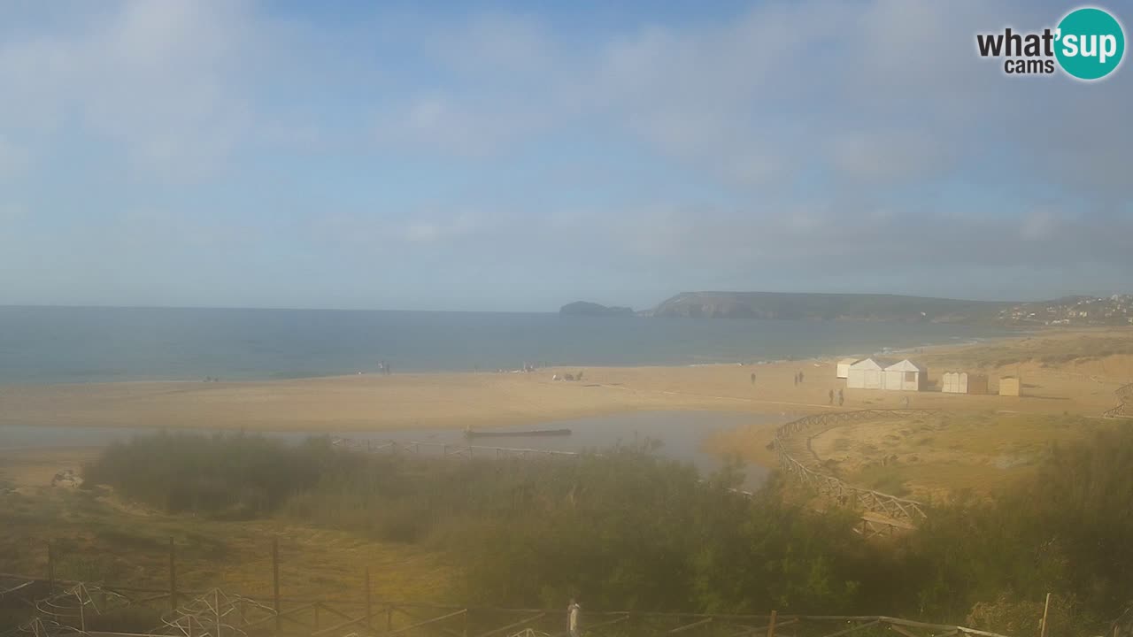 Webcam Torre dei Corsari – Live Beach View from Punta Usai