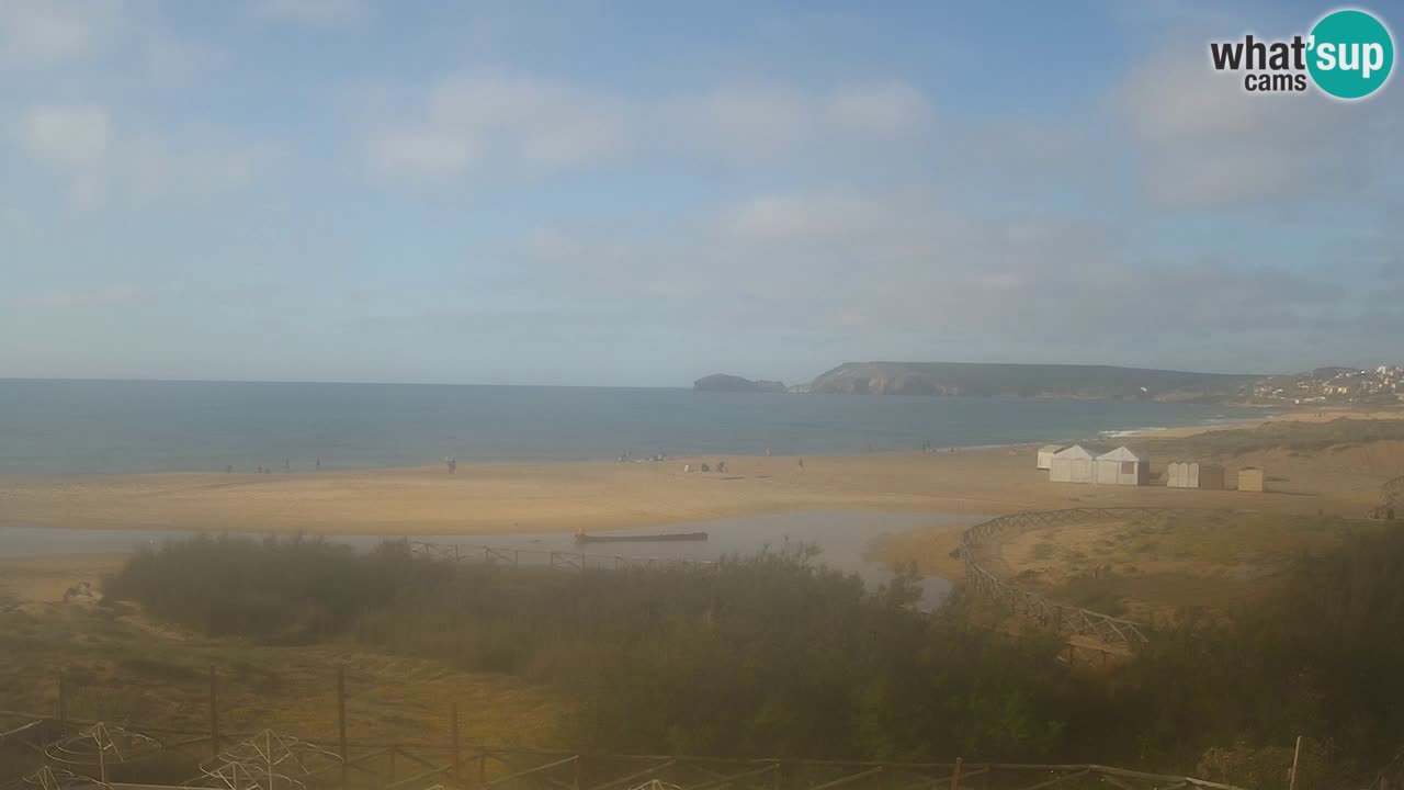 Webcam Torre dei Corsari – Vista live sulla spiaggia da Punta Usai