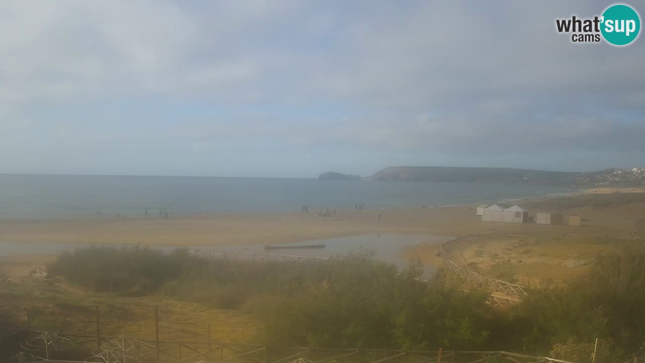 Webcam Torre dei Corsari – Liveblick auf den Strand von Punta Usai
