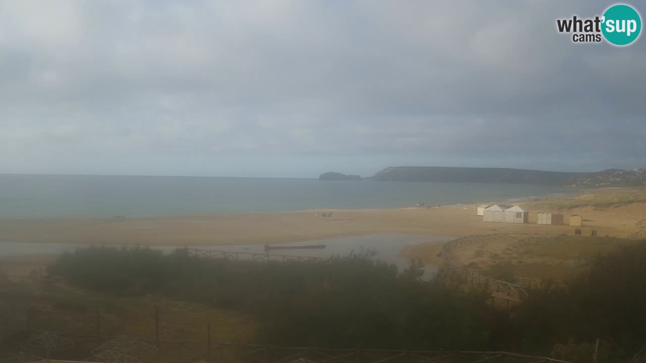 Webcam Torre dei Corsari – Vista live sulla spiaggia da Punta Usai