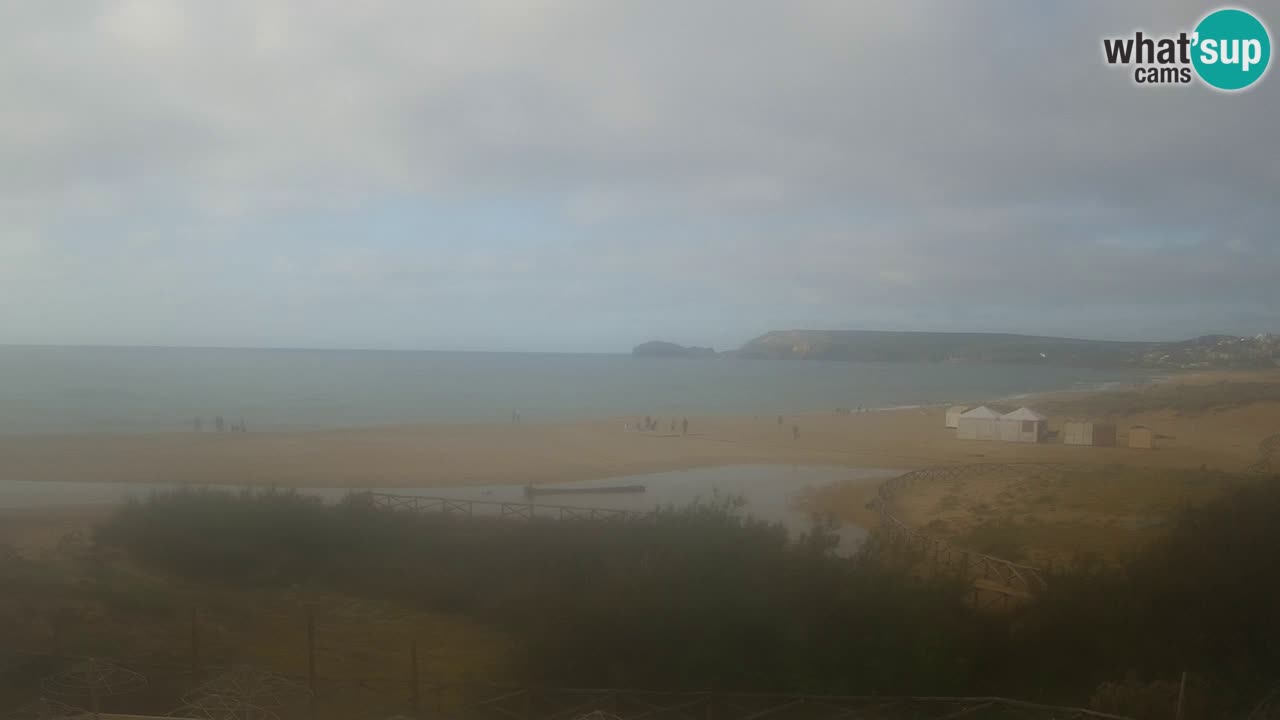 Webcam Torre dei Corsari – Vue en direct sur la plage depuis Punta Usai