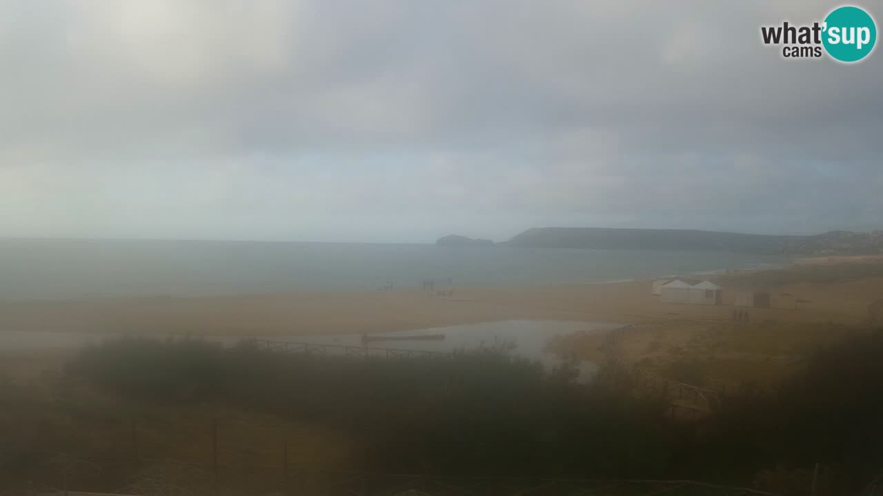 Cámara web Torre dei Corsari – Vista en directo de la playa desde Punta Usai