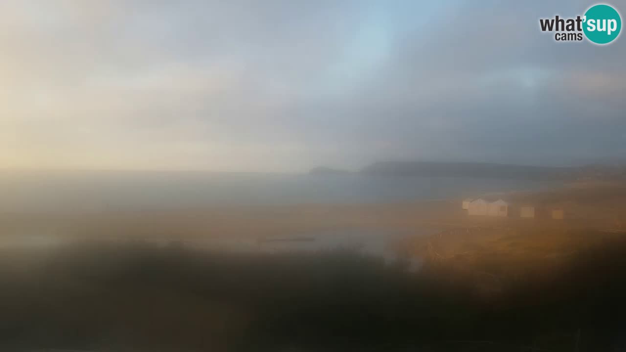 Webcam Torre dei Corsari – Vista live sulla spiaggia da Punta Usai