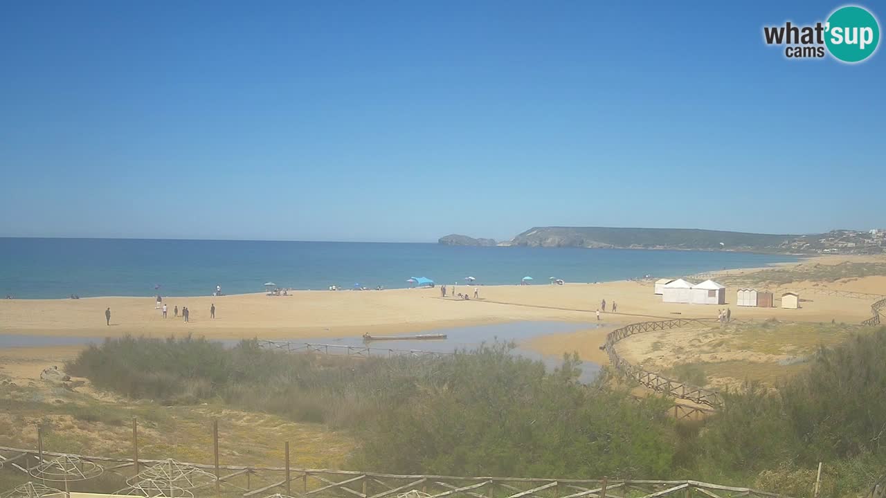 Spletna kamera Torre dei Corsari – Pogled v živo na plažo s Punta Usai