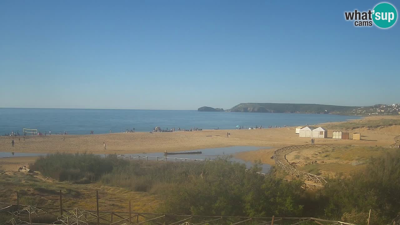 Webcam Torre dei Corsari – Live Beach View from Punta Usai