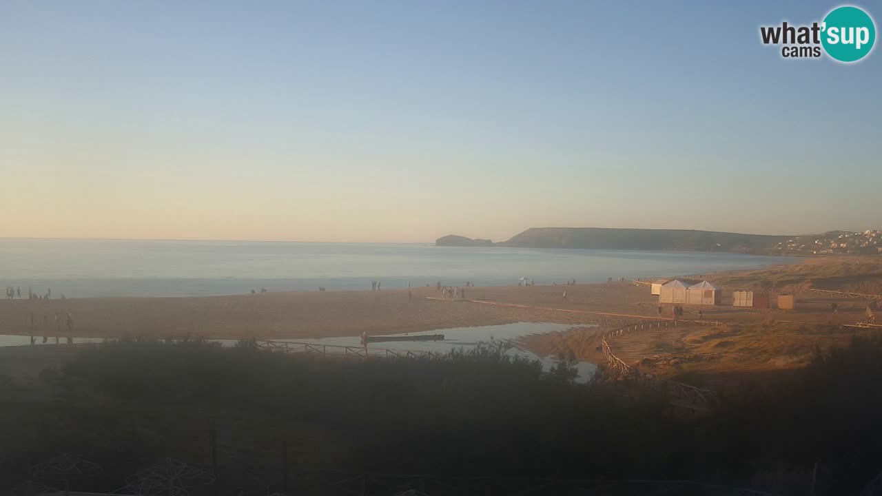 Webcam Torre dei Corsari – Vue en direct sur la plage depuis Punta Usai