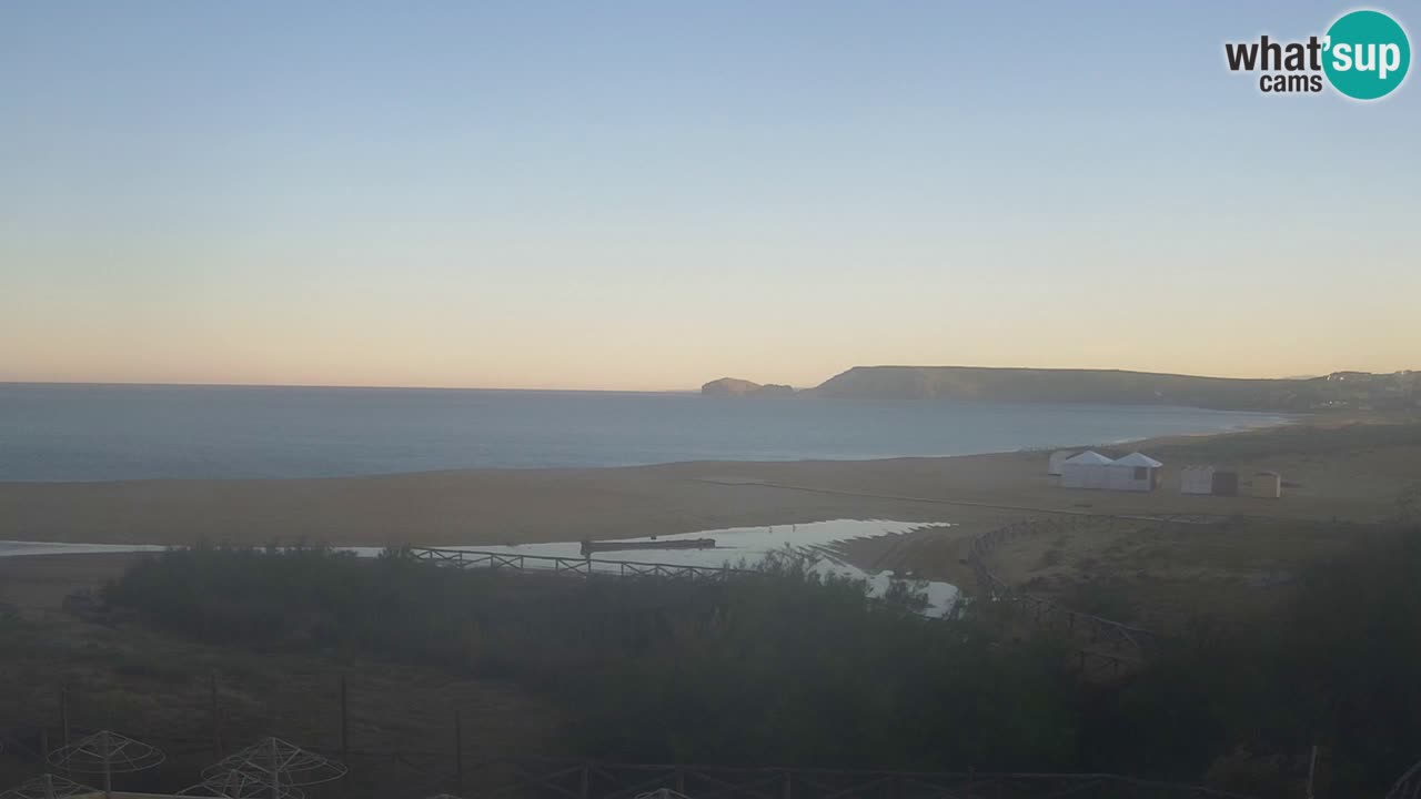 Webcam Torre dei Corsari – Liveblick auf den Strand von Punta Usai