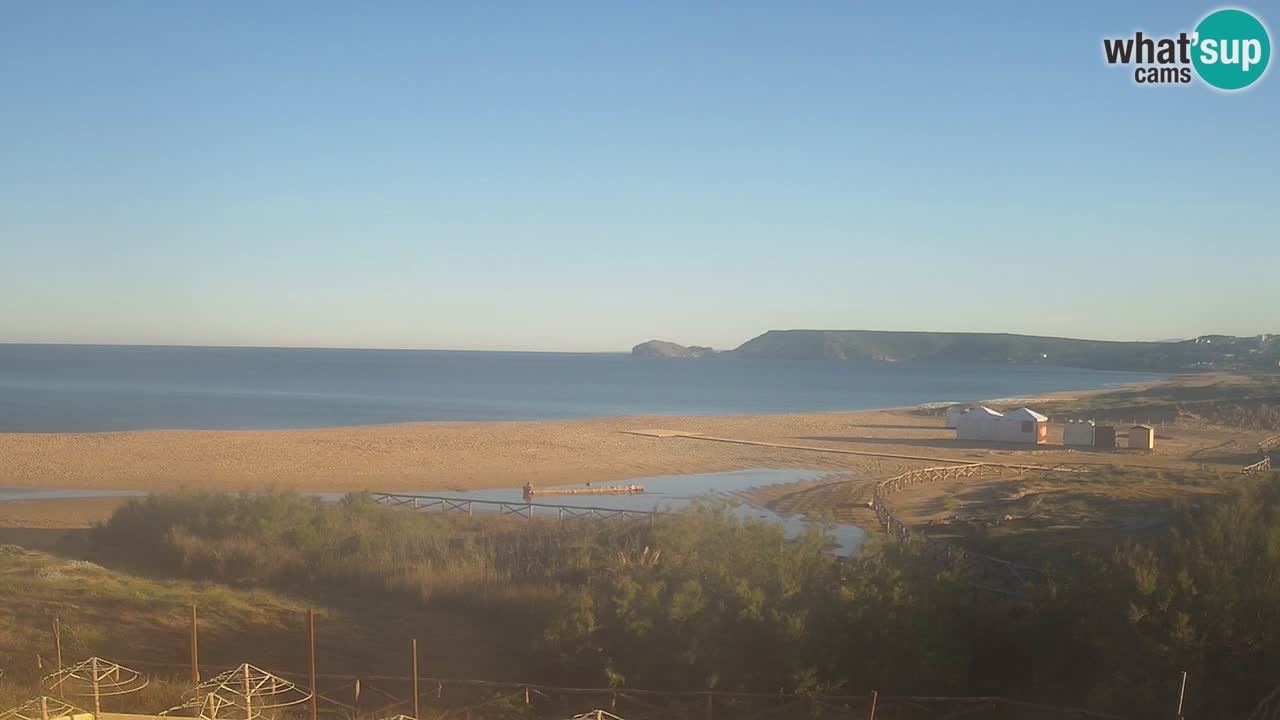 Webcam Torre dei Corsari – Liveblick auf den Strand von Punta Usai