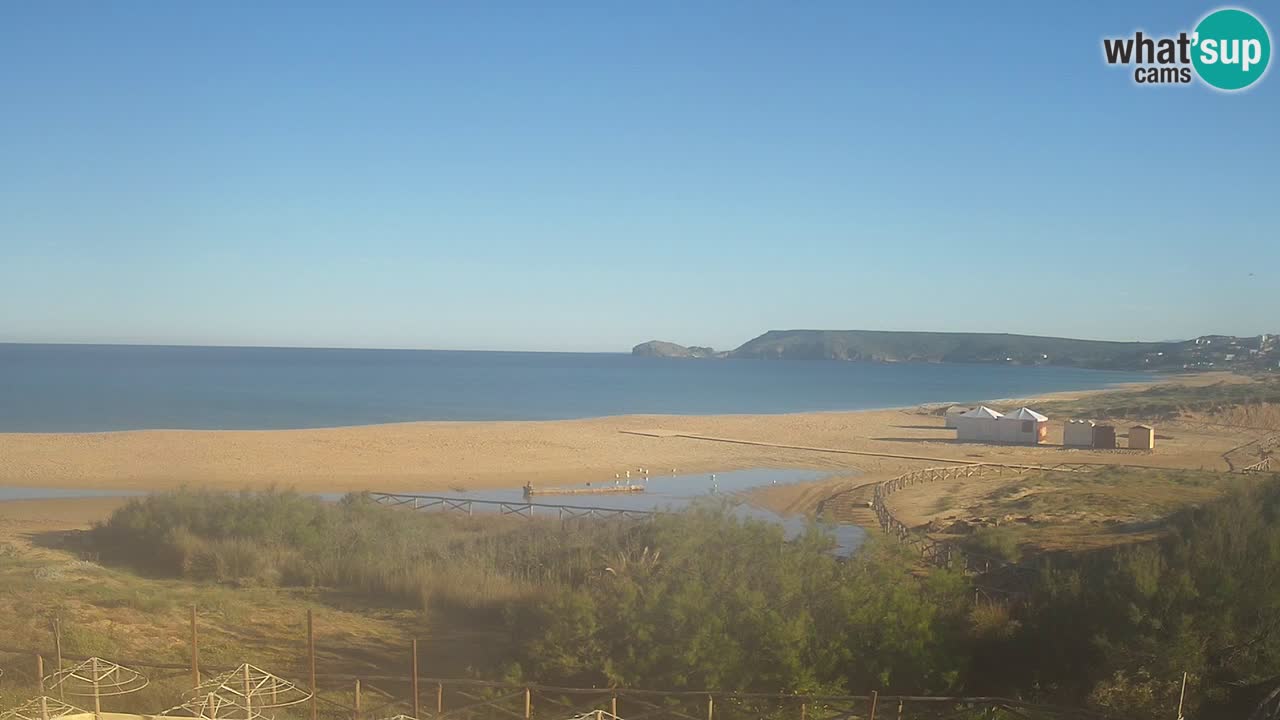 Webcam Torre dei Corsari – Live Beach View from Punta Usai