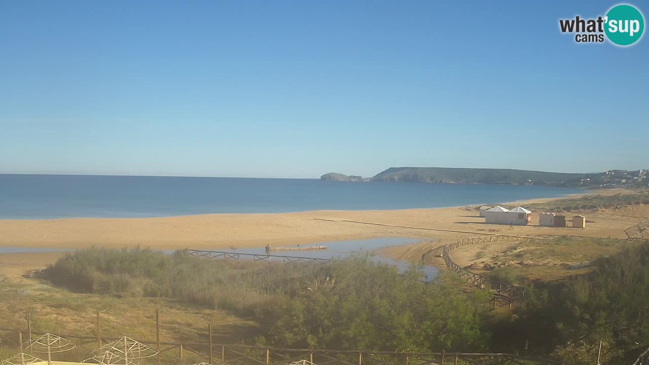 Webcam Torre dei Corsari – Live Beach View from Punta Usai
