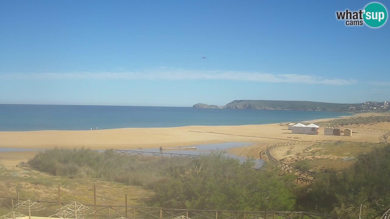 Webcam Torre dei Corsari – Live Beach View from Punta Usai