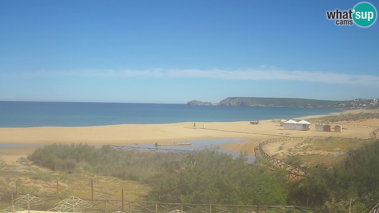 Webcam Torre dei Corsari – Live Beach View from Punta Usai