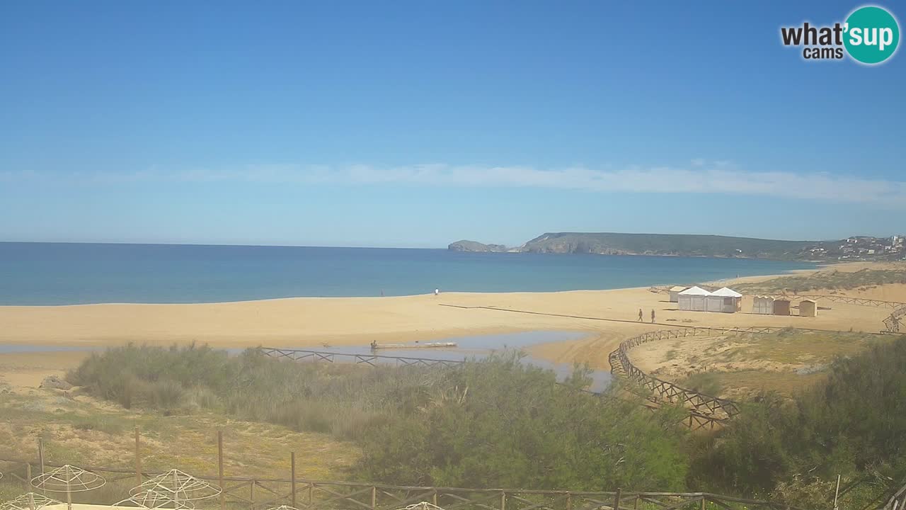 Webcam Torre dei Corsari – Live Beach View from Punta Usai