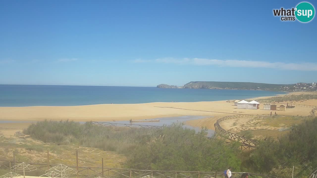 Spletna kamera Torre dei Corsari – Pogled v živo na plažo s Punta Usai