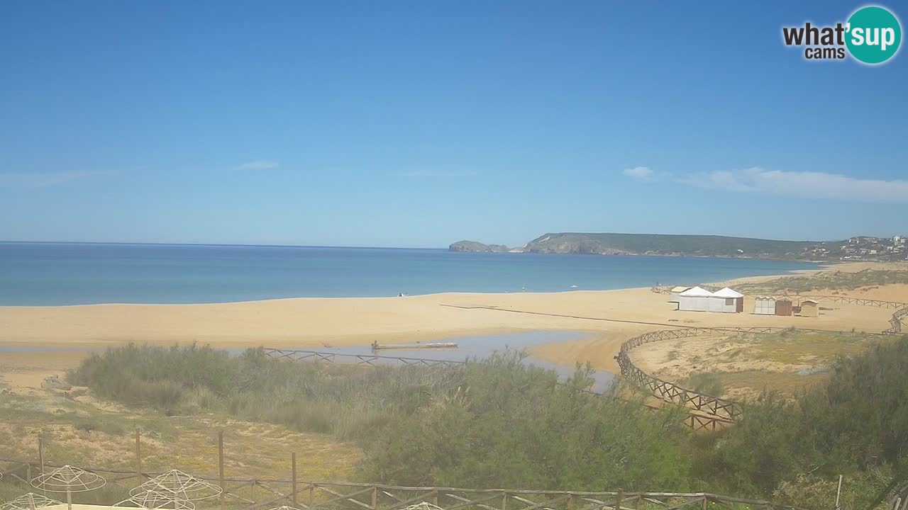 Spletna kamera Torre dei Corsari – Pogled v živo na plažo s Punta Usai