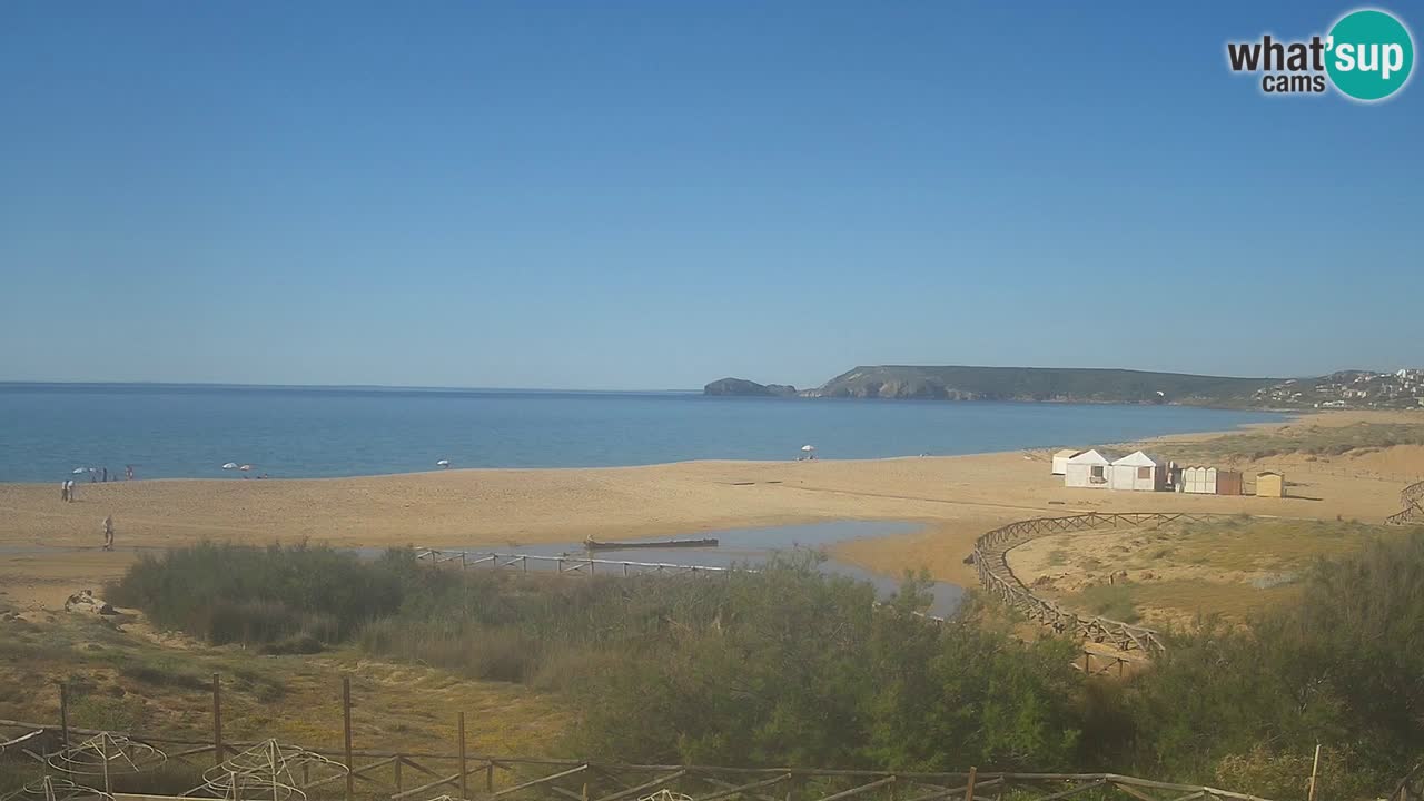 Webcam Torre dei Corsari – Live Beach View from Punta Usai